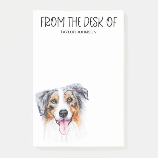 Australian Shepherd Lover Post-it® Notes (Voorkant)