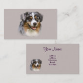 Australian Shepherd Lover Visitekaartje (Voorkant / Achterkant)