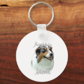 Australian Shepherd Ma 2 Sleutelhanger (Voorkant)
