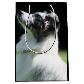 Australian Shepherd Medium Gift Bag Cadeauzakje (Voorkant)