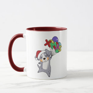 Australian Shepherd Merry Winter Mok