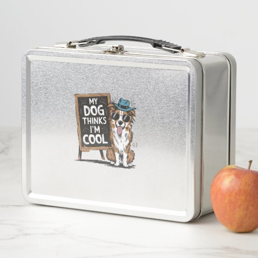 Australian Shepherd Mijn hond denkt dat ik cool be (In situ)