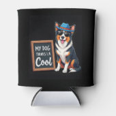 Australian Shepherd Mijn hond denkt dat ik cool be Blikjeskoeler (Voorkant)