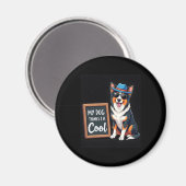 Australian Shepherd Mijn hond denkt dat ik cool be Magneet (Voorkant / Achterkant)