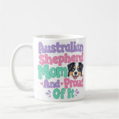 Australian Shepherd Moeder en Trots Koffiemok (Links)