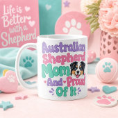 Australian Shepherd Moeder en Trots Koffiemok