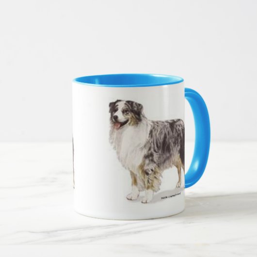 Australian Shepherd Mok (Voorkant rechts)