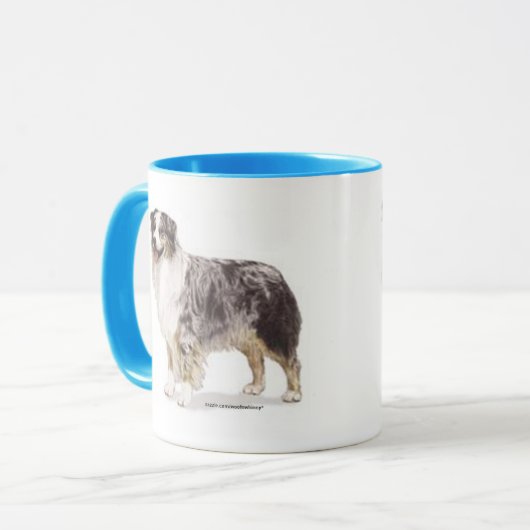 Australian Shepherd Mok (Voorkant links)