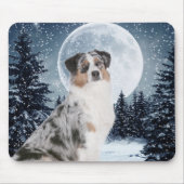 Australian Shepherd Mousepad Muismat (Voorkant)