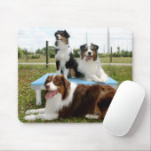 Australian Shepherd Mousepad Muismat (Met muis)