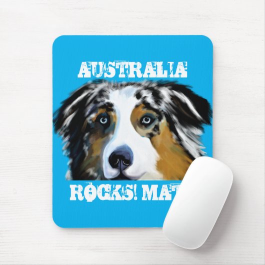 AUSTRALIAN SHEPHERD MUISMAT (Met muis)