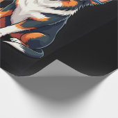 Australian Shepherd My Dog Thinks I'm Cool For Dog Cadeaupapier (Hoek)