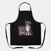 Australian Shepherd My Dog Thinks I'm Cool For Dog Schort (Voorkant)