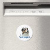 Australian Shepherd Naam - Gepersonaliseerd Magneet (Insitu (Vaatwasser))