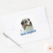 Australian Shepherd Naam - Sticker (Envelop)