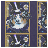 AUSTRALIAN SHEPHERD - NIEUWJAARSDAG STOF (Close Up)