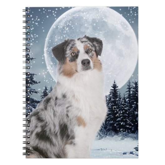 Australian Shepherd notebook Notitieboek (Voorkant)