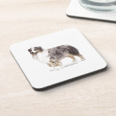 Australian Shepherd Onderzetter (Linkerzijde)