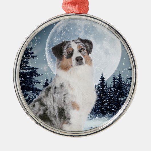 Australian Shepherd Ornament (Voorkant)