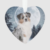 Australian Shepherd Ornament (voorkant)