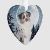Australian Shepherd Ornament (voorkant)