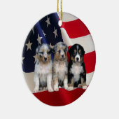 Australian Shepherd Ornament (Rechts)