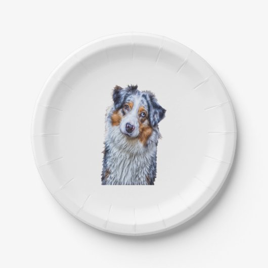 Australian Shepherd Papieren Bordje (Voorkant)