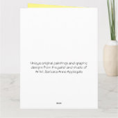 Australian Shepherd Pet Loss-Sympathy Big Kaart (Achterkant)