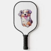 Australian Shepherd Pickleball Paddle (Voorkant)