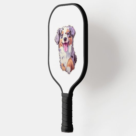 Australian Shepherd Pickleball Paddle (Links)