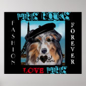 AUSTRALIAN SHEPHERD POSTER (Voorkant)