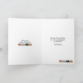 Australian Shepherd Puppies gelukkige verjaardag Kaart (Binnen)