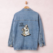 Australian Shepherd Puppy Denim Jacket (Hangar)
