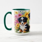 Australian Shepherd Puppy Mok (Links)