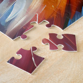 Australian Shepherd-puzzel: Rood driekleurige Auss Legpuzzel (Zijkant)