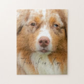 Australian Shepherd Puzzle Legpuzzel (Verticaal)
