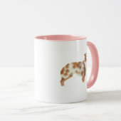 Australian Shepherd Red Merle Mok (Voorkant rechts)