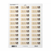 Australian Shepherd Retouradres Label (Full Sheet)