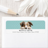 Australian Shepherd Retouradreslabels Etiket (Insitu)