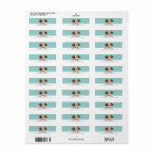 Australian Shepherd Retouradreslabels Etiket (Full Sheet)
