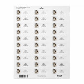 *AUSTRALIAN SHEPHERD* RETURN ADDRESS LABEL (Full Sheet)