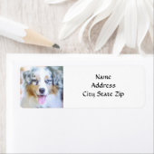 * AUSTRALIAN SHEPHERD* RETURN ADDRESS LABEL (Insitu)