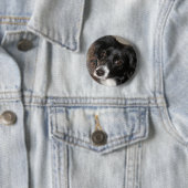 Australian Shepherd Ronde Button 5,7 Cm (In situ)