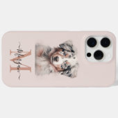 Australian Shepherd roze iPhone 15 Pro Max hoesje (Achterkant (horizontaal))