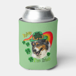 Australian Shepherd Saint Patricks Day Blikjeskoeler