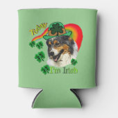 Australian Shepherd Saint Patricks Day Blikjeskoeler (Voorkant)