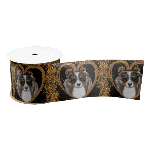 Australian Shepherd   Satijnen Lint (Spoel)