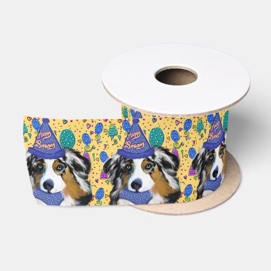 AUSTRALIAN SHEPHERD SATIJNEN LINT (Spoel)
