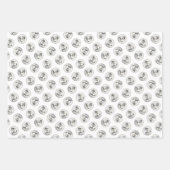 Australian Shepherd schilderij Blue Merle Dog Art Inpakpapier Vel (Voorkant 2)