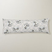 Australian Shepherd schilderij Blue Merle Dog Art Lichaamskussen (Achterkant)